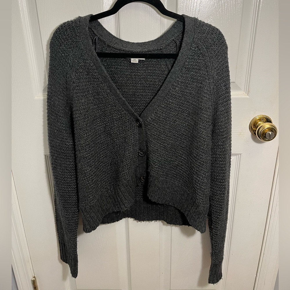 Grey American eagle sweater